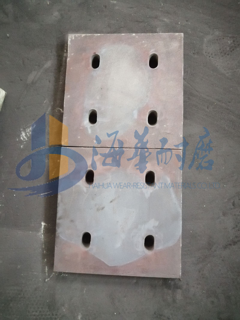 鎳硬鑄鐵陶瓷襯板(圖5) 鎳硬鑄鐵陶瓷襯板(圖5)